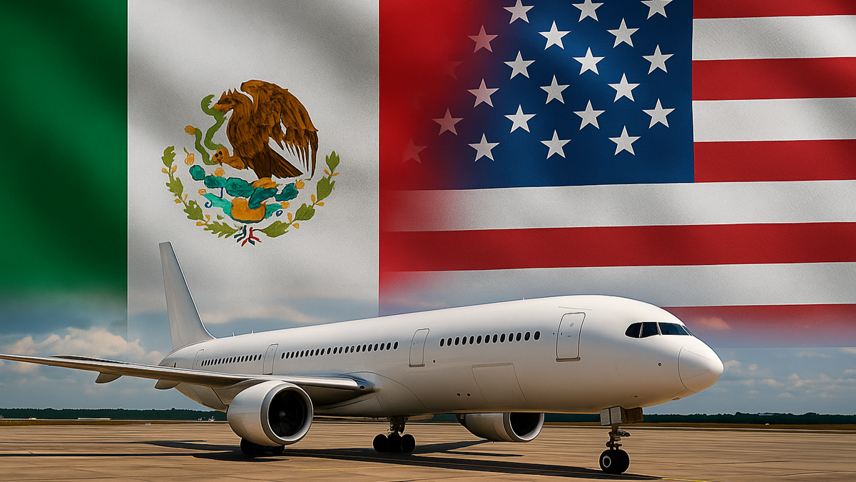 Canaero llamó al diálogo bilateral para fortalecer la aviación entre México y Estados Unidos tras el anuncio del DOT.