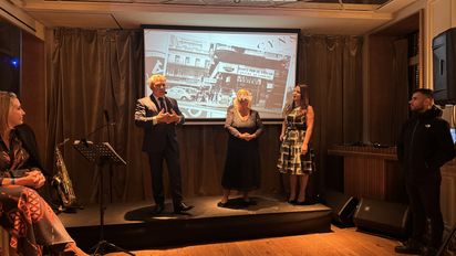 Alejandro Amestoy, presidente de Cynsa; y Cecilia Ursino, directora de la empresa.