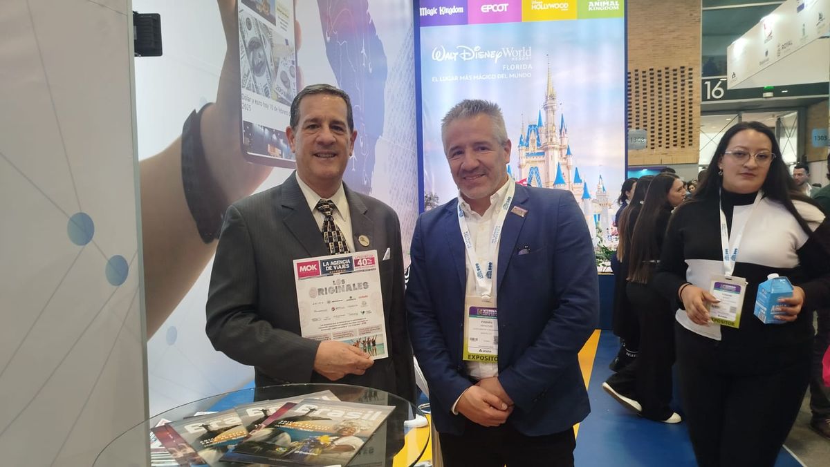 Ricardo Baraybar, Subdirector de Promoci&oacute;n de Turismo Receptivo PromPer&uacute; y Fabian Manotas, Director de Ladevi Colombia, Per&uacute; y Ecuador.
