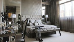 Equipamiento de hoteles: el diseño Deep Tufted de Maree propone líneas limpias y tapicería lujosa para coronar una habitación.