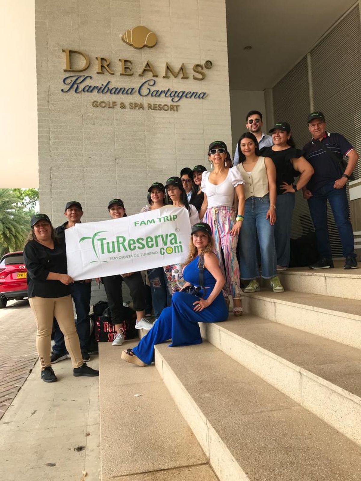 TuReserva com invitó a un grupo de agentes de viajes a conocer la experiencia todo incluido del hotel Dream Karibana Cartagena.