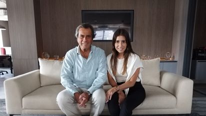 Freddy Gepp y Bernardita Gepp, de Via Club.&nbsp;