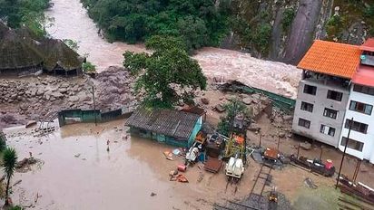 El Gobierno Regional del Cusco, evalúa el pedido de la declaratoria de emergencia en Machu Picchu, ante el riesgo que representa el río Accamayo.&nbsp;