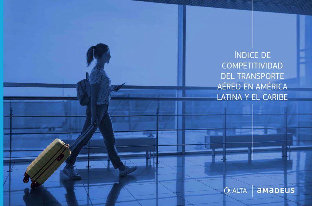 Cubierta del Índice de Competitividad del Transporte Aéreo elaborado por ALTA y Amadeus