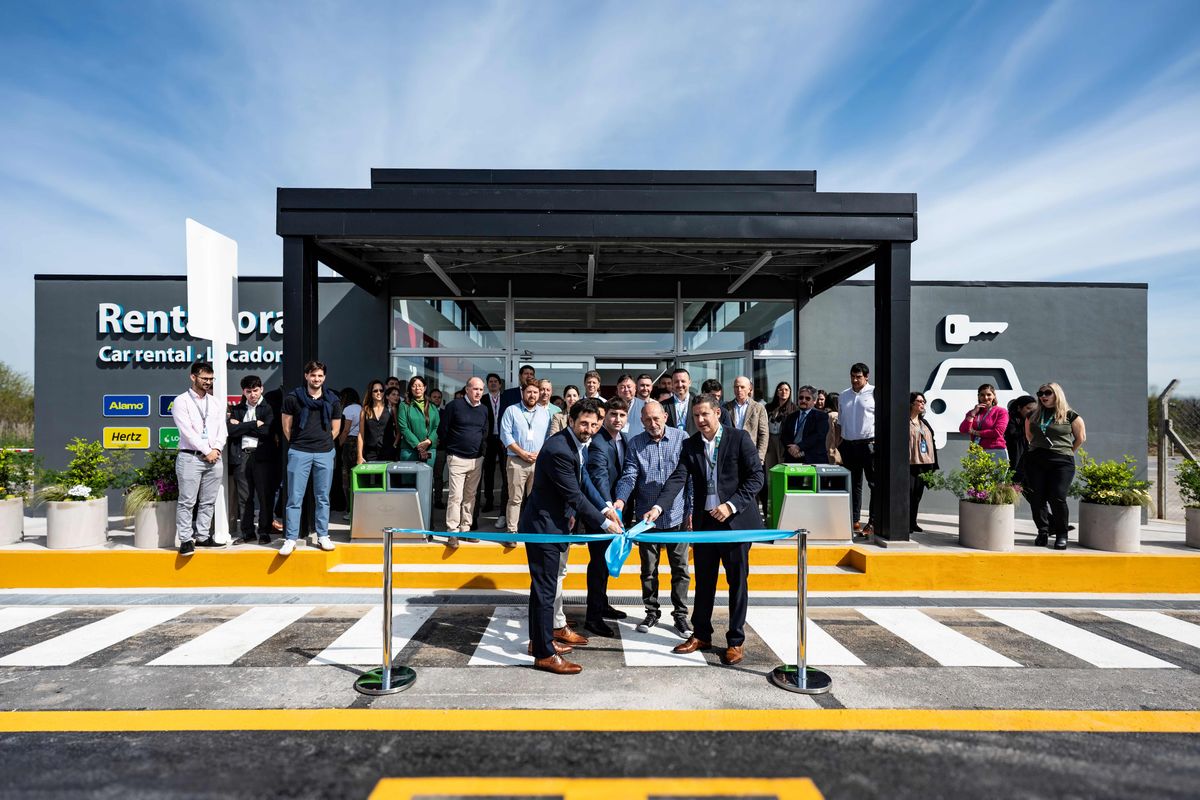 La inauguración del nuevo hub construido por Aeropuertos Argentina en el Aeropuerto Internacional de Ezeiza.
