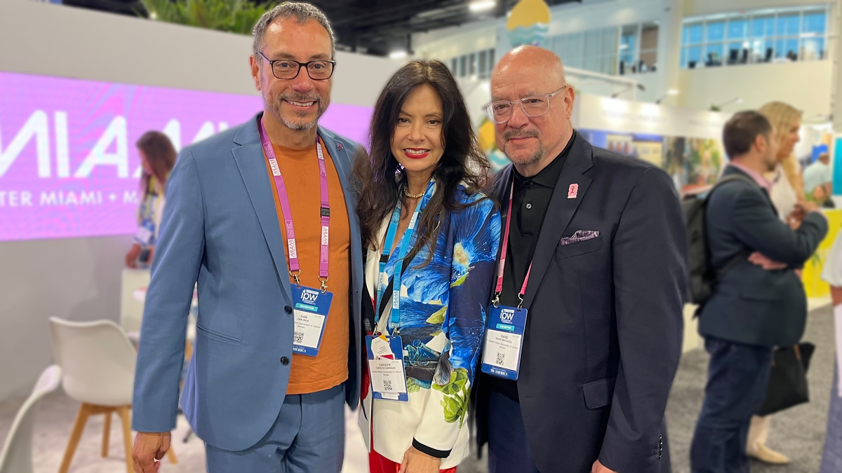 GMCVB: Dan Rios, Carolyn Corrigan y David Whitaker.