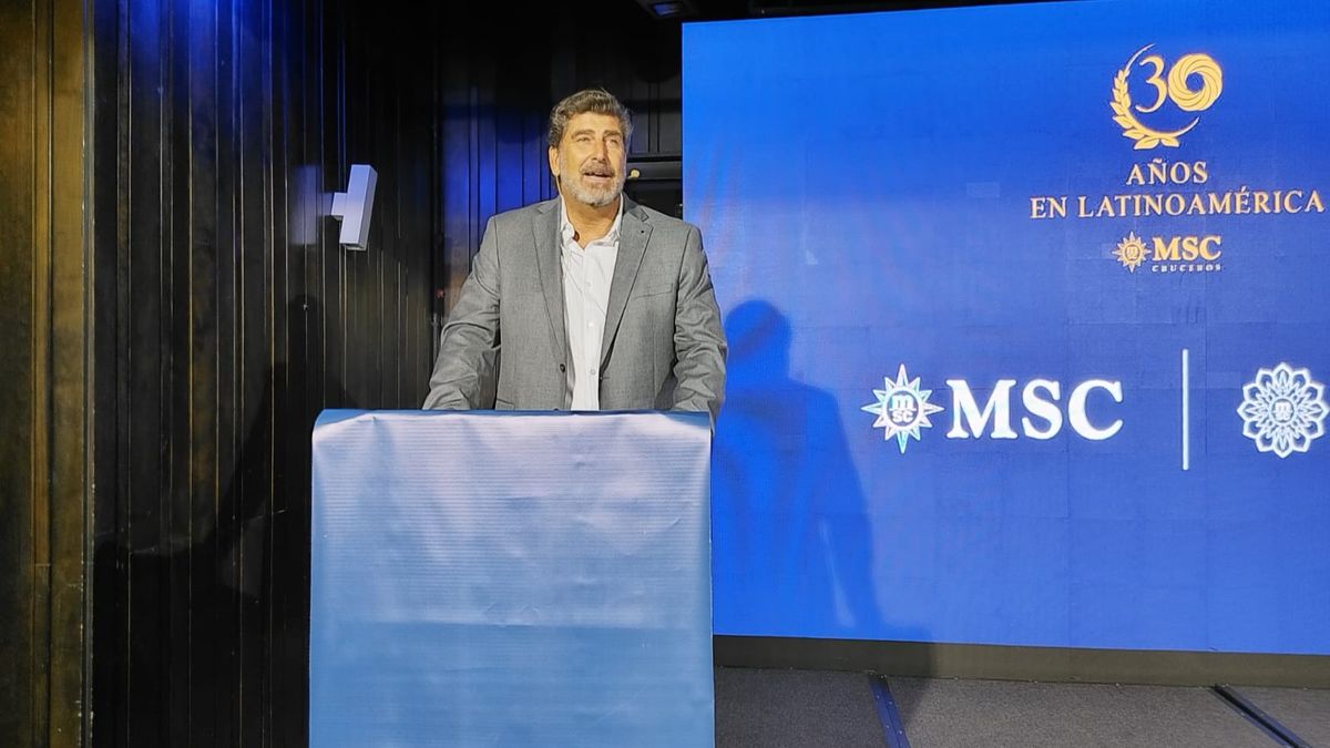 Javier Massignani, Managing Director Argentina & Latam de MSC Cruceros.