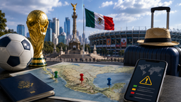 Estados Unidos advierte a sus viajeros sobre la seguridad de Ciudad de México, Monterrey y Guadalajara durante la Copa Mundial de Fútbol 2026.