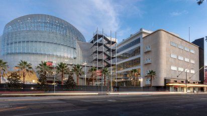 El nuevo museo del cine, la Academy Museum of Motion Pictures, ubicado en Los Ángeles.