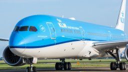 Uno de los B-787 Dreamliner de KLM.