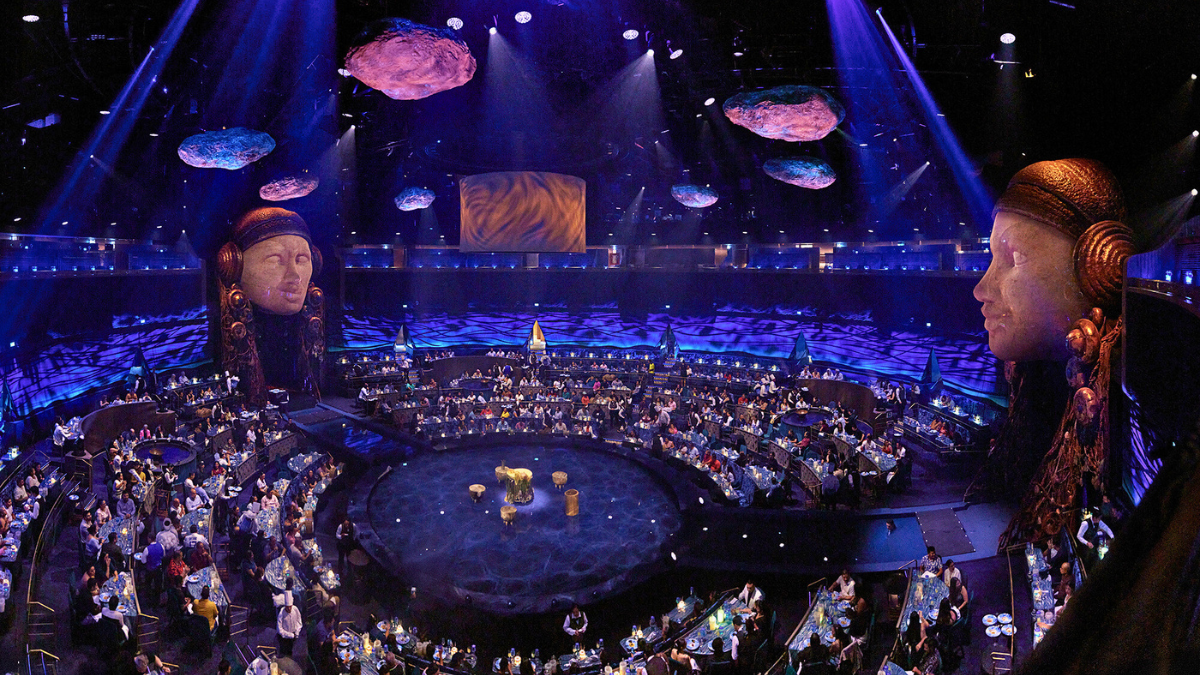 LUDÕ es un espectáculo-cena de Cirque du Solei en VidantaWorld's BON Luxury Park, Nuevo Vallarta.