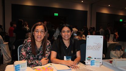 Equipo de Viajes Dorado Mayorista en el Workshop de Ladevi Bogotá.