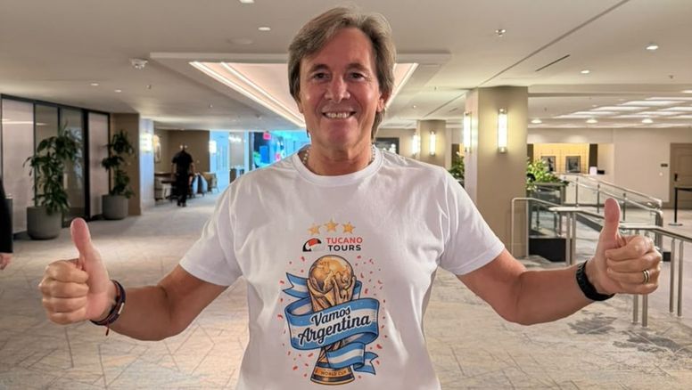 Carlos Alonso, presidente de Tucano Tours, encabezó la logística de la operadora en el Mundial.