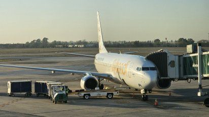 Uno de los Boeing B-737/800 de Flybondi