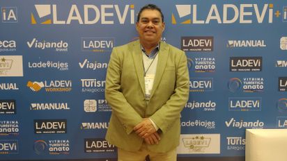 Víctor Manjarres, presidente y fundador de TM Americas, en el marco de la Vitrina Turística Anato 2026.