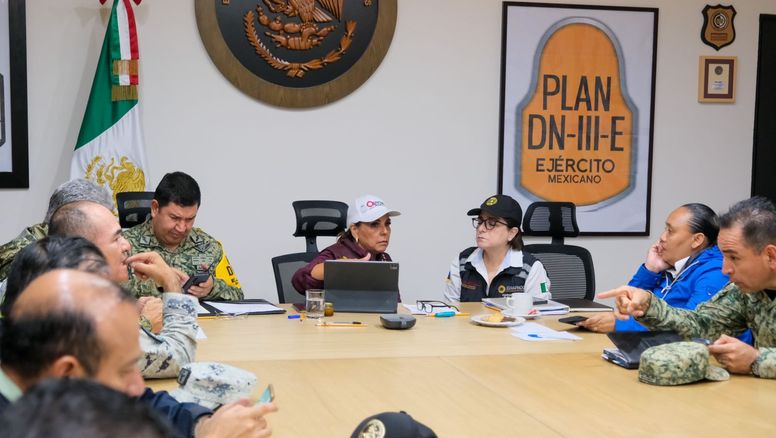 Mara Lezama, gobernadora de Quintana Roo alerta sobre la Fase de Auxilio.