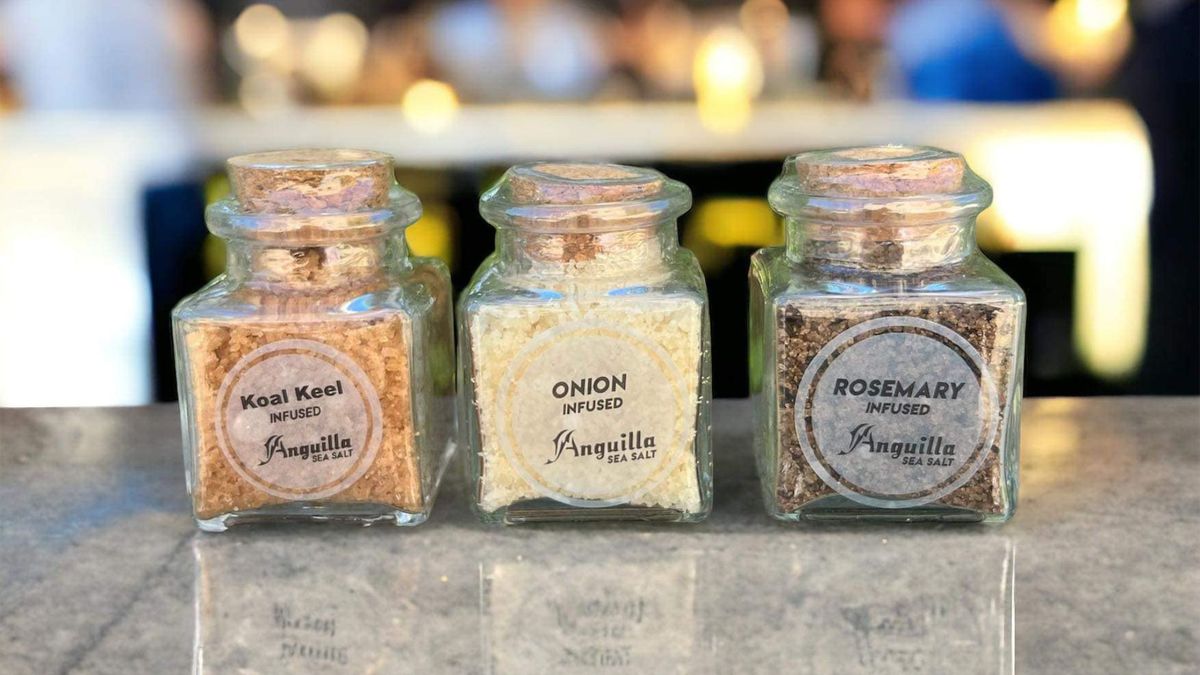 La sal marina es el regalo de viaje perfecto de Anguilla.
