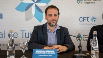 Luis “Piri” Macagno, secretario de Turismo de San Luis.&nbsp;