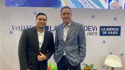 Héctor Álvarez, director de Desarrollo de Negocios para América Latina, y Samuel Abreu, nuevo gerente de Desarrollo de Negocios para Colombia y República Dominicana de Iberostar.