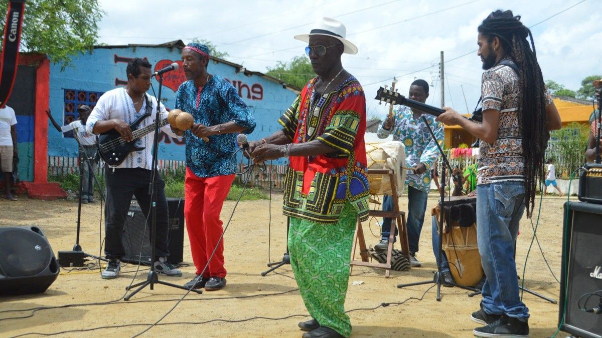 San Basilio de Palenque es un lugar en el Caribe colombiano que preserva sus tradiciones ancestrales africanas.