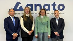 Paula Cortés Calle, presidente ejecutiva de Anato; Rafaela Cortés, gobernadora del Meta.&nbsp;