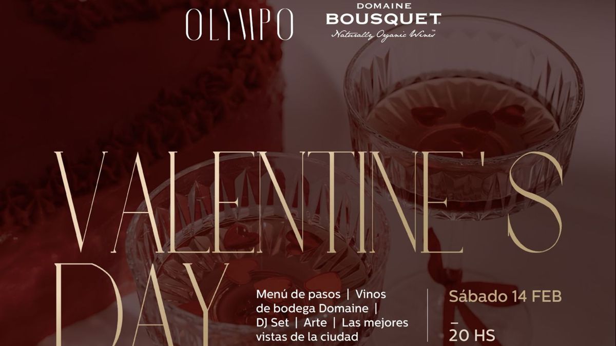 Olympo Sky Bar propone una cena especial por San Valentín.