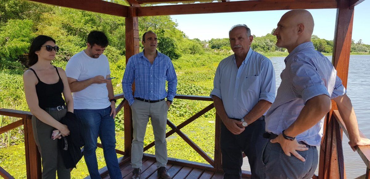 En Laguna Brava también se harán tareas de mejoramiento en el ingreso, dotando de infraestructura para desarrollar turísticamente este flamante espacio de Corrientes.