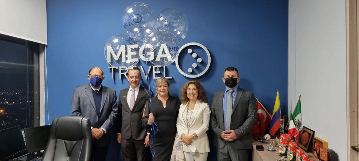 Nuevas oficinas de Mega Travel en Colombia.