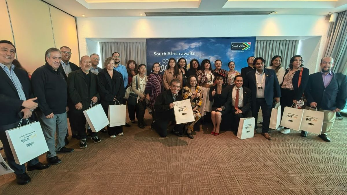 Una delegación de funcionarios de Sudáfrica se reunió con representantes de agencias de viajes y operadoras mayoristas en Ciudad de México.