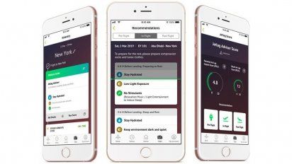 La nueva app ayudará a que el pasajero no se canse de más por el jet lag.