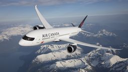 Air Canada opera sus vuelos de larga distancia con aeronaves Boeing B-787.