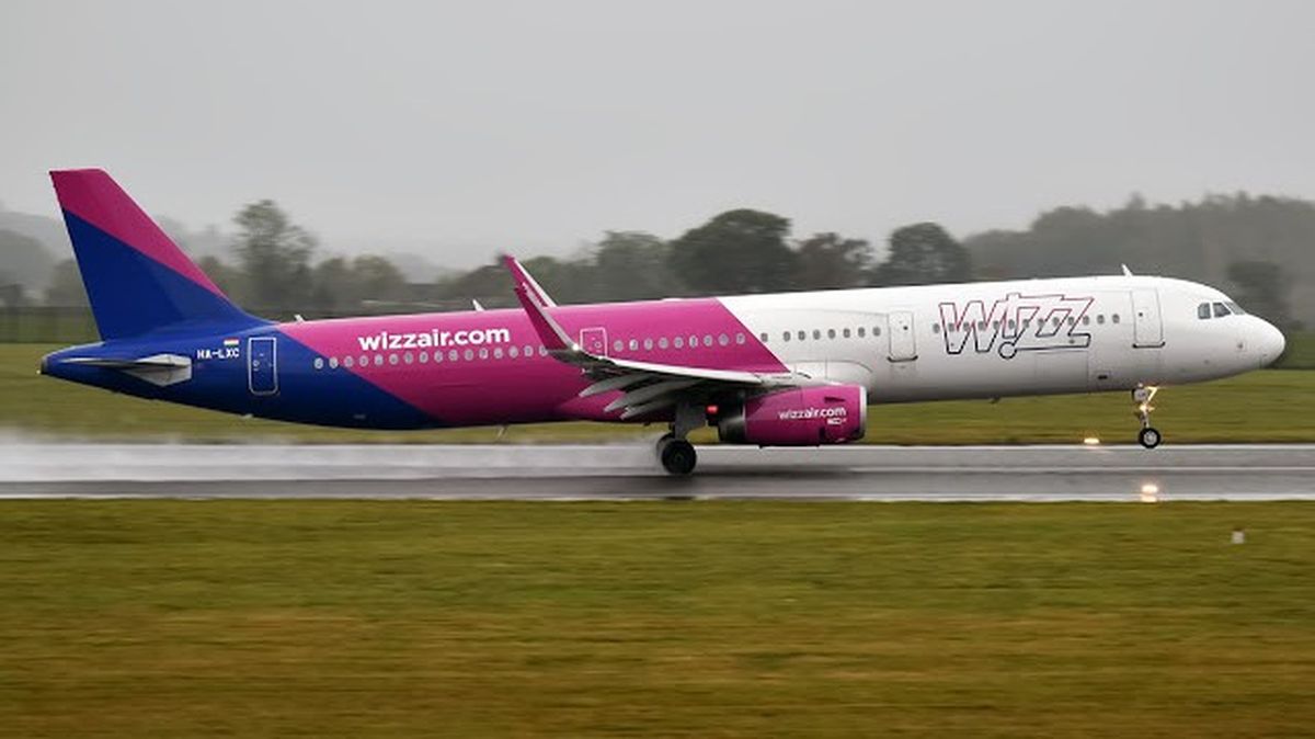 Avión de la flota de Wizz Air