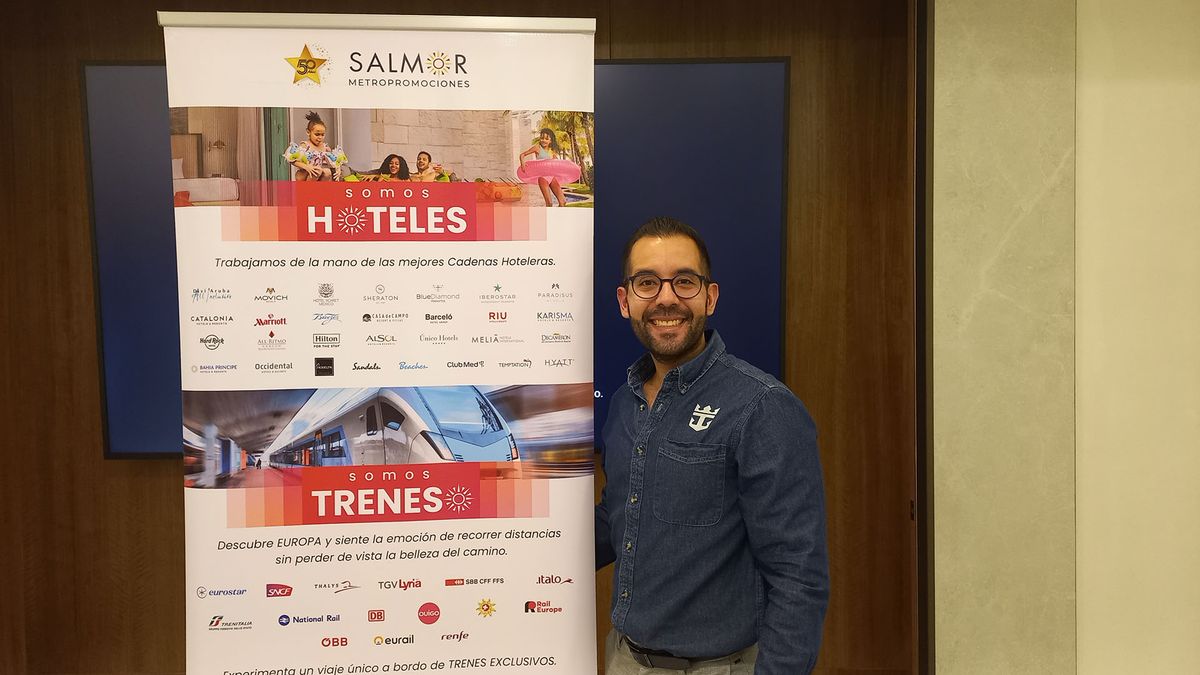 Jean Malavé, representante comercial de Royal Caribbean.