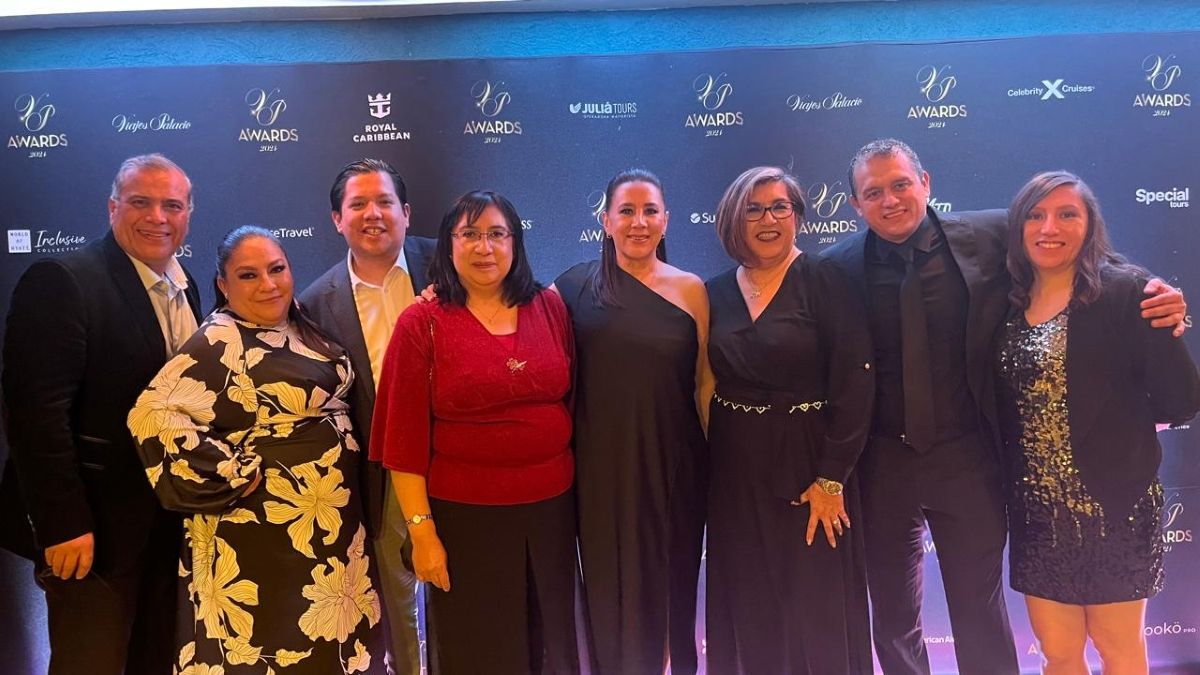 El equipo directivo de Viajes Palacio.