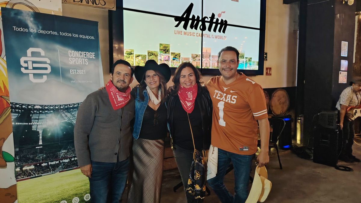 Pepus Trauwitz, director comercial de Pe-Tra Operadora; Fernanda Rosas, Account Director de Auston; Lilia Álvaro, directora general de Juliá Tours; y Javier Galicia, director de Operadora Concierge.