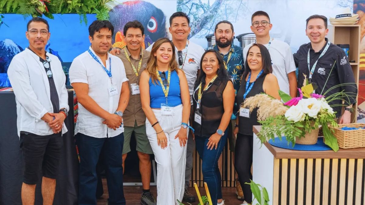 Delegaci&oacute;n ecuatoriana en el Global Birdfair 2025.
