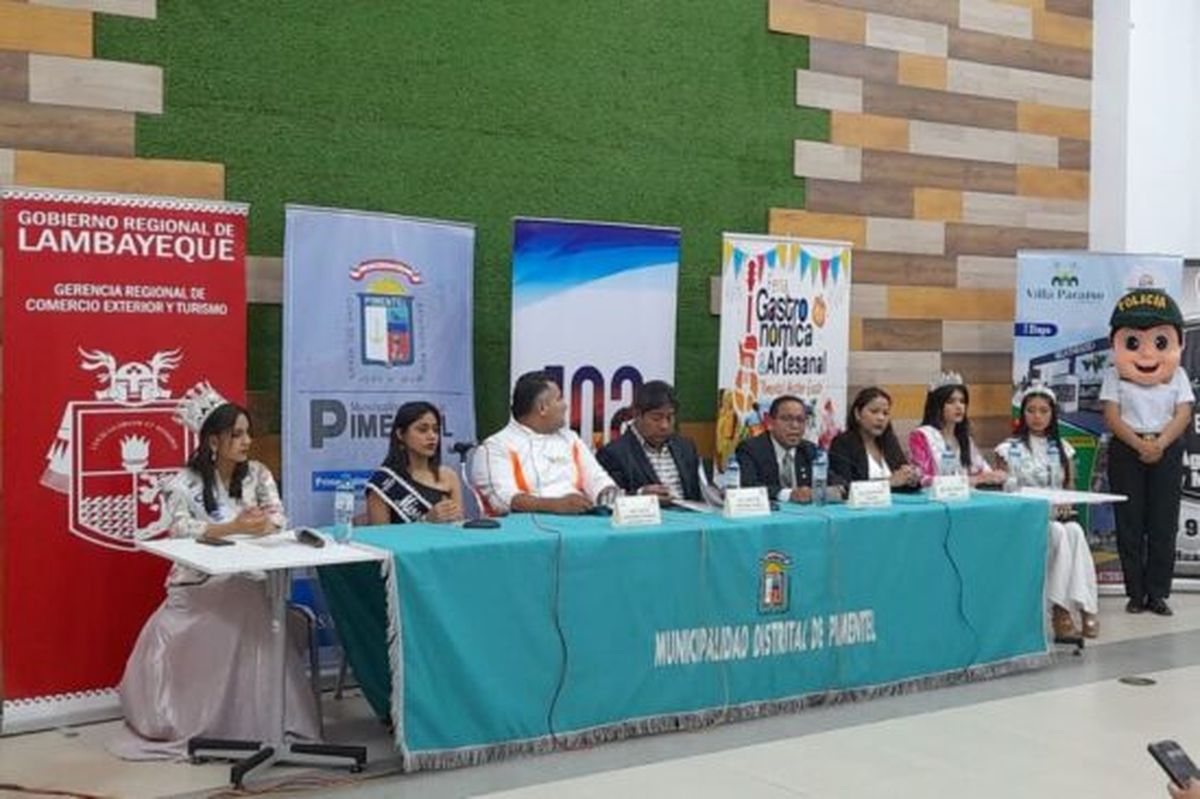 El balneario de Pimentel, en la región Lambayeque, será sede de la feria gastronómica, artesanal y musical Pimentel Mucho Gusto.