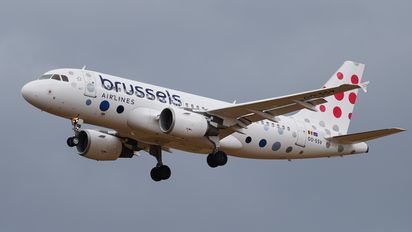 Avión de Brussels Airlines