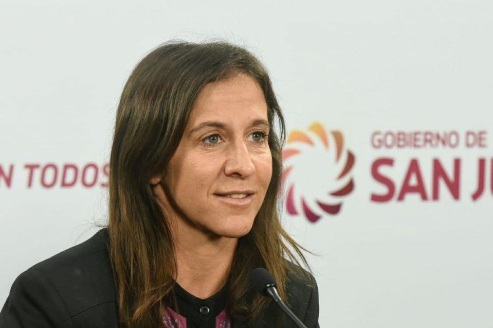 Claudia Grynszpan, Ministra de Turismo y Cultura de San Juan.