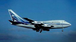 Estos son los colores que llevar&aacute; el avi&oacute;n de Aerol&iacute;neas Argentinas para celebrar los 70 a&ntilde;os.