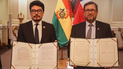 Chile y Bolivia firman acuerdo de derechos de tráfico aéreo