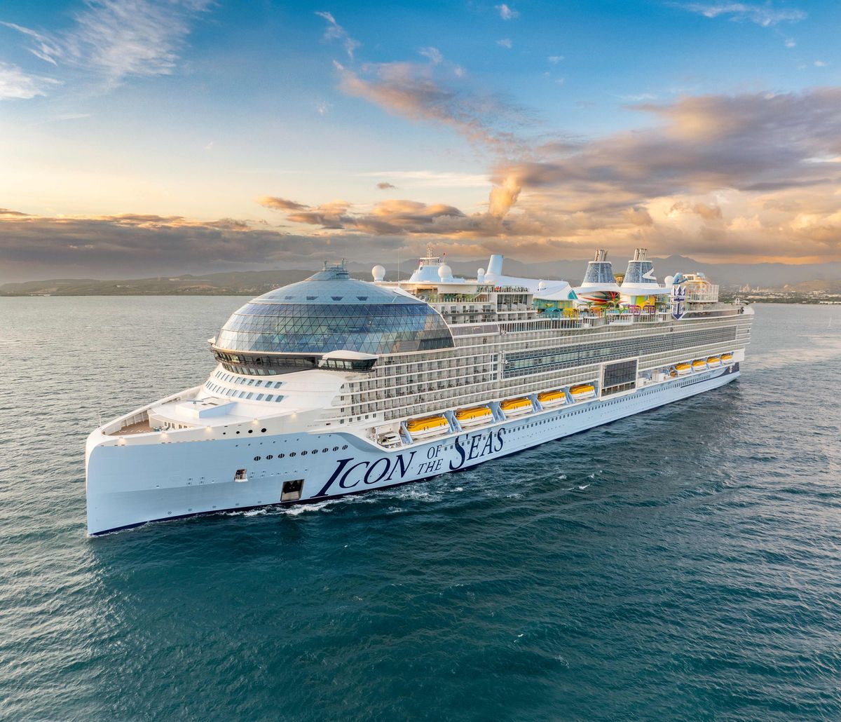 El Icon of the Seas, el crucero más grande del mundo.