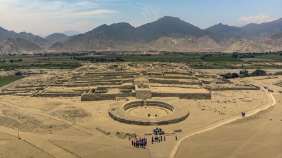 Caral es reconocida como patrimonio mundial por el Mincetur.