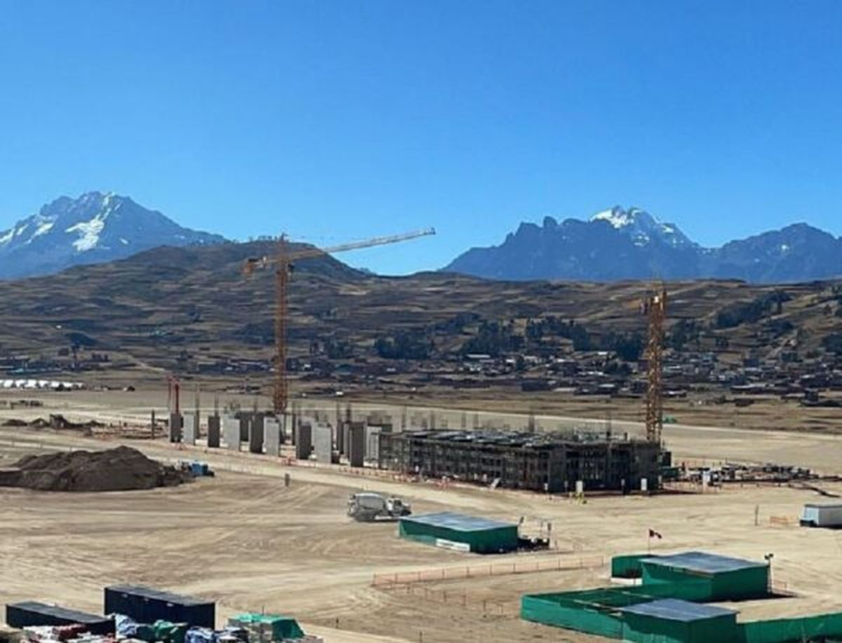 Contraloría asegura que hay un retraso del 47.4% en la construcción del Aeropuerto Internacional de Chinchero. - Ladevi Medios y Soluciones Contraloría asegura que hay un retraso del 47.4% en la construcción del Aeropuerto Internacional de Chinchero.