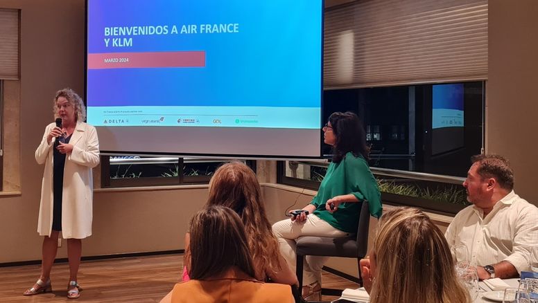 La capacitación de Air France y KLM se dio en el marco del 20° aniversario del grupo.
