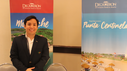 Danilo Aguilera, ejecutivo comercial región Costa de Decameron.