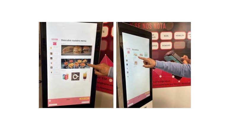 El equipamiento de restaurantes Kiosk Sighore-ICS permite una gestión del negocio automática, rápida y eficaz.
