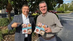 Visit Orlando: Leo Salazar, gerente de Relaciones Públicas para Latinoamérica, y Patrick Yvars, director de Ventas para la Industria de Viajes de Latinoamérica.&nbsp;