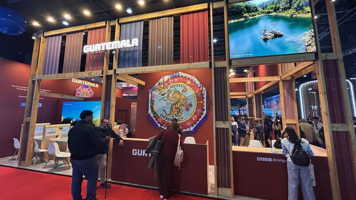 El stand de Guatemala en FIT 2025. El stand de Guatemala en FIT 2025.