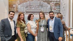 Ejecutivos de Hilton All-Inclusive en la Vitrina Turística Anato 2025.